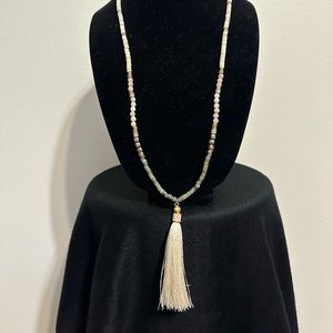 Stella & Dot Antonia Tassel Necklace